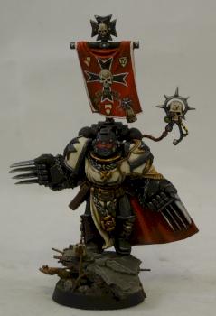 Space Marine Black Templar Marshal by popg0estheworld