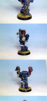 Games Day Space Marine Captain by ujio