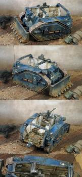 Death Corp of Krieg Artillery Tractor by megazord_man