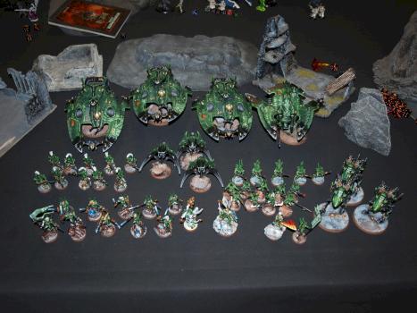 Eldar Army 1750pts Throne of Skulls best painted October event 2 by krommeldar