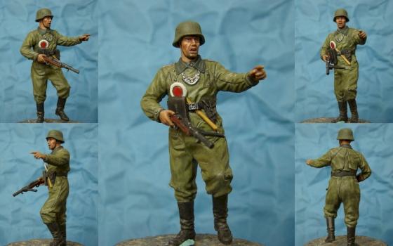 German Soldier in WWII by jakie hu