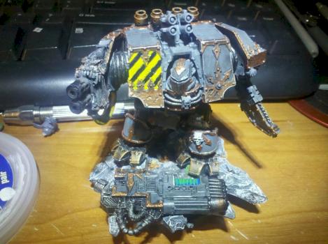 Iron Warriors Dreadnought by Arkean