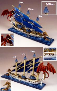 Dreadfleet Seadrake (winner, GW online painting competition) by glazed over