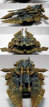 ELDAR SCORPION TYPE II SUPER HEAVY GRAV TANK by ShamaSt