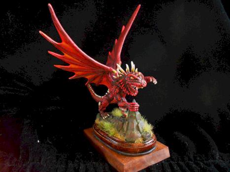 Dragon Strike Red Dragon by DragonMage