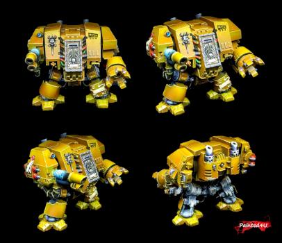 Imperial Fists Dreadnought by risk0