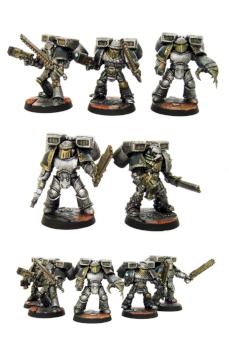 Horus Heresy Iron Warriors Assault Marines Destroyers by Tribun82