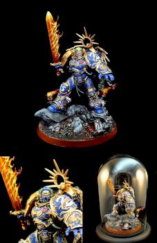 Roboute Guilliman, Ultramarine Primarch by red gobbo