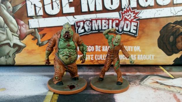 Gordo y Caminante Berserker Zombicide Prison Outbreak - Fatty and Walker by Yiyembo