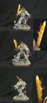 Roboute Guilliman, primarch of the Ultramarines by Lemartes