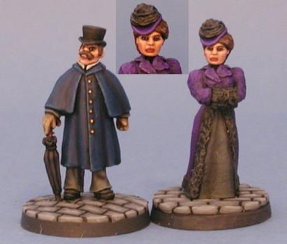 Victorian Couple 2 from Eureka Miniatures by Flashman14