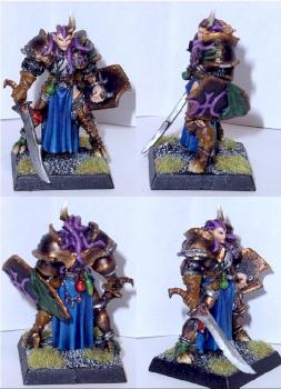 Slaanesh Chaos Champion (Daemonette Conversion) by The Avatar