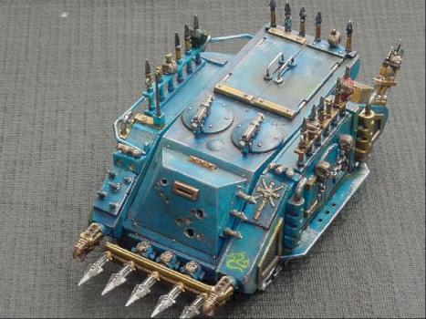 Alpha Legion Rhino by JohnC