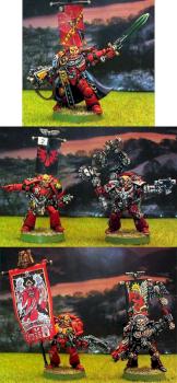 Blood Angels characters by Fenran