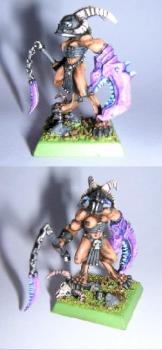 Slaanesh female Beastman by Carnivore