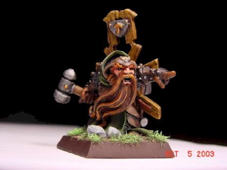 Thengil, Dwarf Priest by Stern Kestrelman