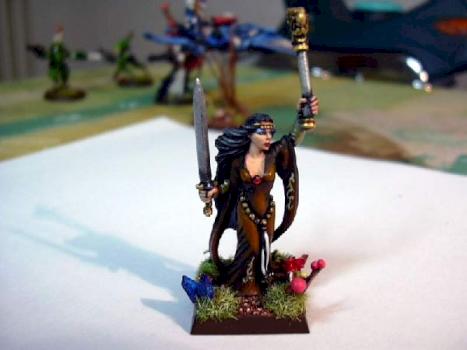 bretonnian female mage by trucco