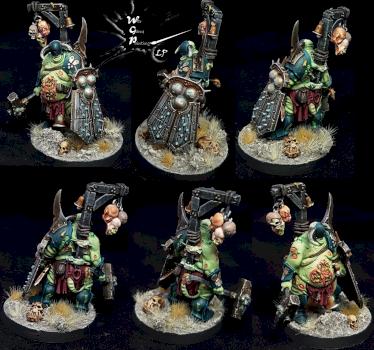 Lord of Blights Age Of Sigmar Commission by CroWarGamePainting