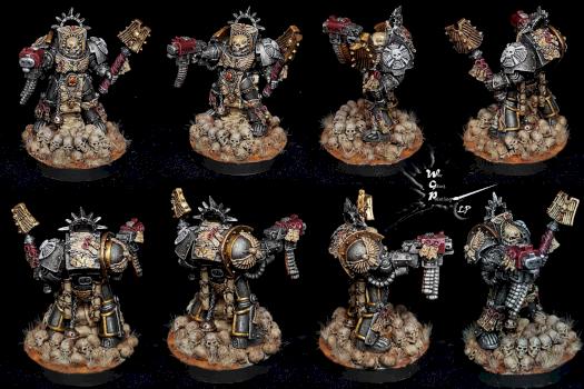 Terminator Chaplain Commission Job Warhammer 40K by CroWarGamePainting