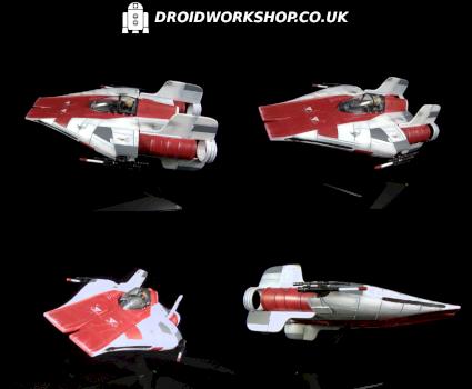 A-Wing AMT/ERTL by droidworkshop