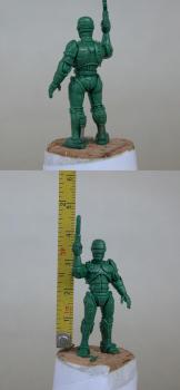 RoboCop 32mm - green- by Raffaele Stumpo