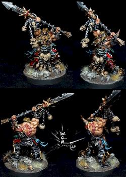 Exalted Deathbringer Impaling Spear by CroWarGamePainting