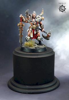 The Silver Tower Darkoath Chieftain by Painted By-g