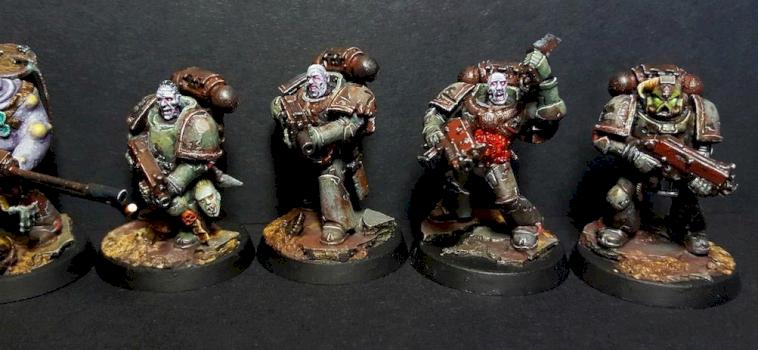 Nurgle CSM Plague Marine Kill Team by SaintToad