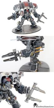 Imperial Knight with Resin cast claw conversion by iplaythisgame