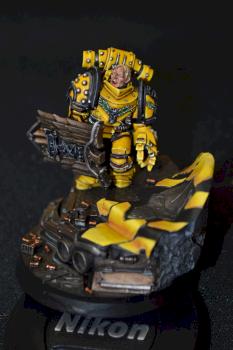 Alexis Polux - 405th Captain of the Imperial Fists by DarianZG