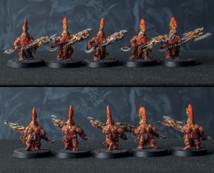 Fyreslayers Auric Hearthguard by neiro