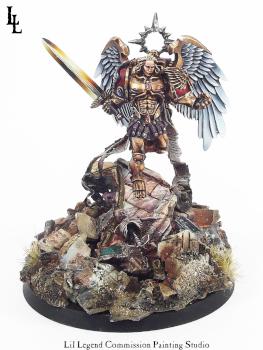 Khalu Varrchio, Excelcio Belarius 1:14, Seraph Sanguinary of the Fifth Host. Horus Heresy Blood Ange by lilloser