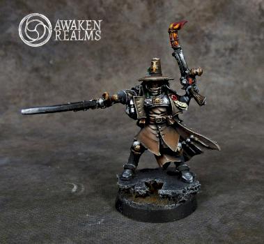 Witch Hunter Inquisitor with Inferno Pistol by Awaken Realms