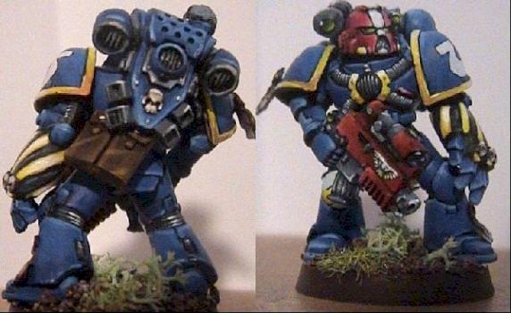 Ultramarine's vet. Sergeant by War dog