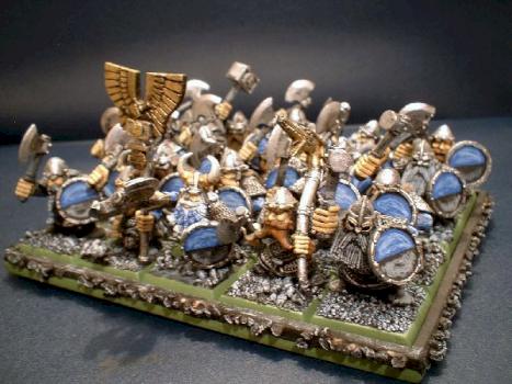 Warhammer Dwarf Warriors by 1sweetman