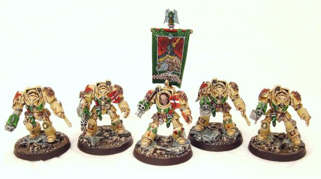 Dark Angels Deathwing Terminators by bevulf