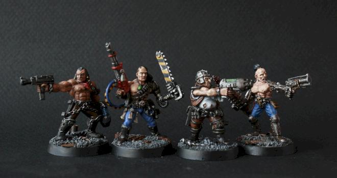 Necromunda Mercenaries by Akozz