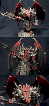 Winged Demon Prince of Khorne by zanna75