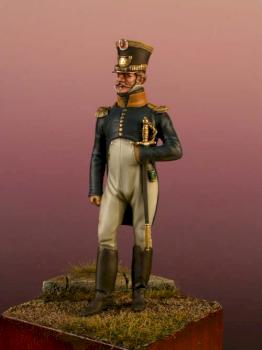 Officier voltigeur 1815 by Bernard