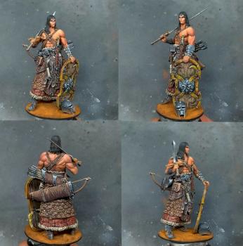 Krom the lone Warrior 75mm by Pierba