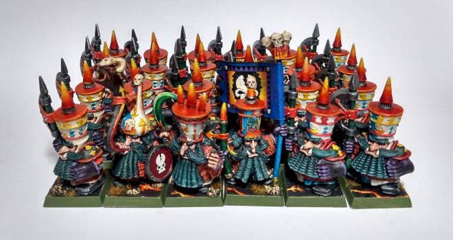 Chaos Dwarf Warriors by tomy