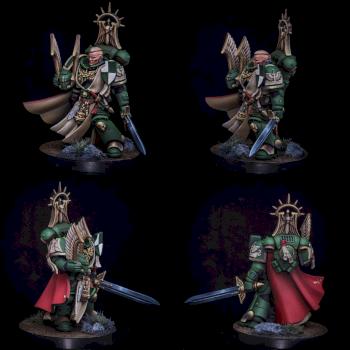 Dark Angel primaris Captain master Lazarus by El Sabel