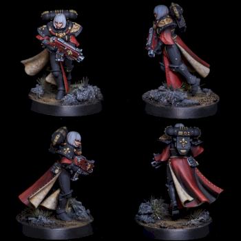 Adepta Sororitas Battle Sister by El Sabel