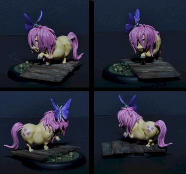 Gift Horse #2 aka Fluttershy (alt. Wild Boar); Malifaux by Solnishko