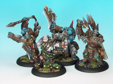 Hordes Trollblood Warpack - Madrak Ironhide, Axer, Impalers by spooktalker