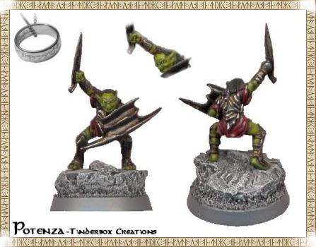 Moria Goblin Swordsmen by Potenza