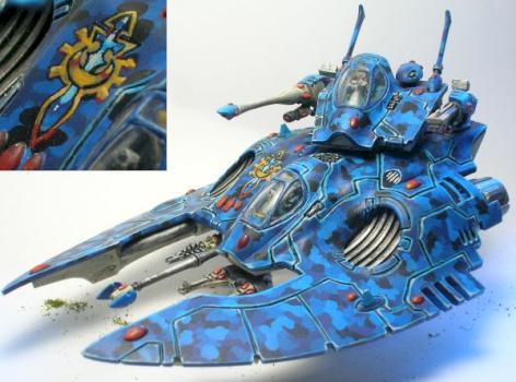 Eldar Falcon Grav Tank by Silveri