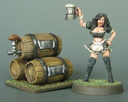 Impact! Miniatures Beer Garden Beauty by fatgoblin