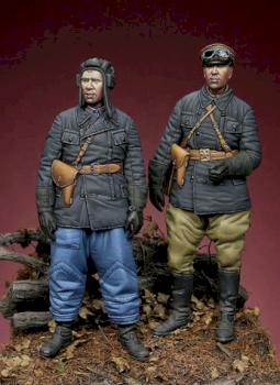 Russian Tank crew WWII by GLOOM