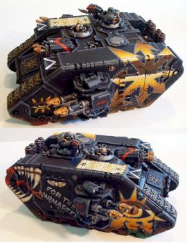 Black Legion Land Raider by Scottdsp748